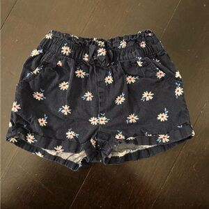 GAP baby Floral Patterned Navy Shorts size 18-24months